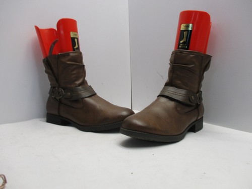 Earth spirit brown zip ankle - spirit,