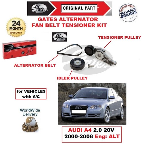 Gates alternator fan belt - gates,