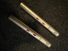 2 x AKG C451B condenser mic with stands