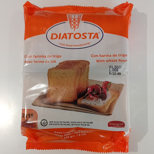 Diatosta toast with wheat - diatosta,