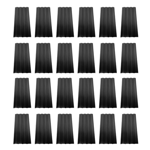 Black green metal cladding - green,