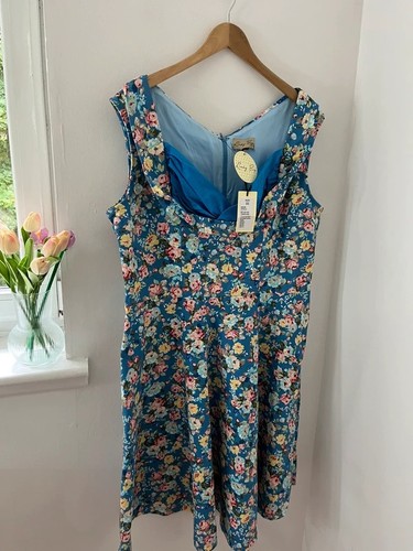 Lindy bop floral retro 50s - floral,