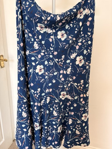 David nieper navy floral midi - nieper,