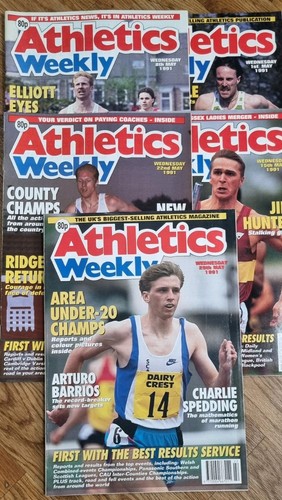 Athletics weekly magazines - athletics,