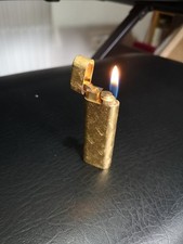 Cartier gold plated cigarette
