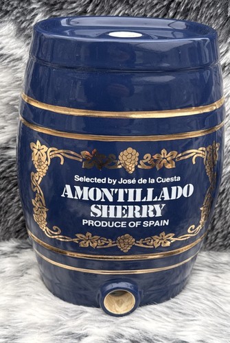 Amontillado sherry blue - sherry,