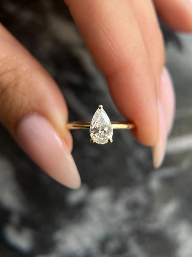 Cvd diamond engagement ring - cvd,