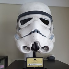 RS Prop Masters  Sandtrooper Helmet Chris Bunt Signature Edition No 15 Of 100