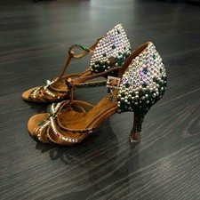 Supadance Style 1141 Fully Crystal Latin Shoes RRP £250+