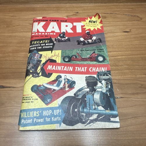 Vintage kart magazine - kart,