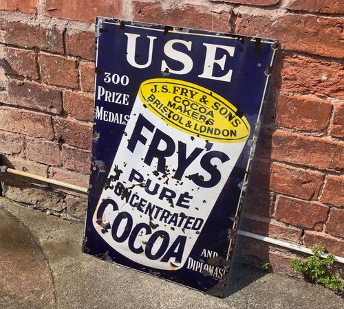 Vintage frys cocoa chocolate - vintage,