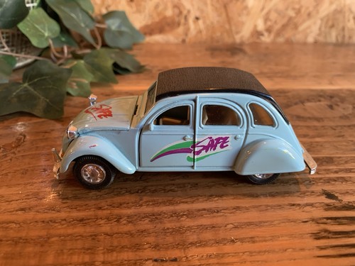 Citroen 2cv6 model car - citroen, welly
