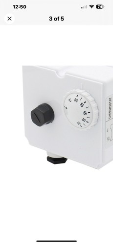 Dual cylinder thermostat - dual,