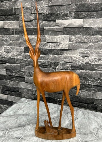 Mid century vintage carved - mid,