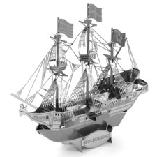 Golden Hind: Metal Earth 3D
