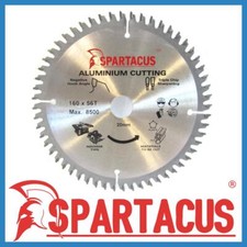 Spartacus Aluminium Cutting Saw Blade 160 mm x 56 Teeth x 20 Fits Various Models
