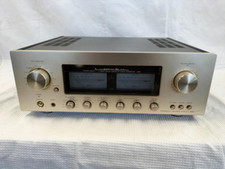 LUXMAN L-505f Integrated Amplifier w/AC adapter Remote control Japan Working