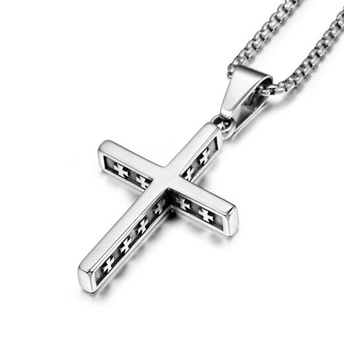 Silver stainless steel black - silver,