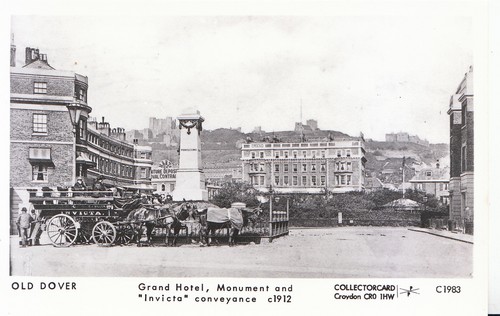 Kent postcard old dover - kent,