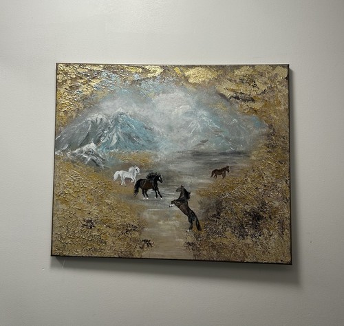Medium original acrylic - medium,