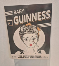 GUINNESS Metal Tin Wall Sign