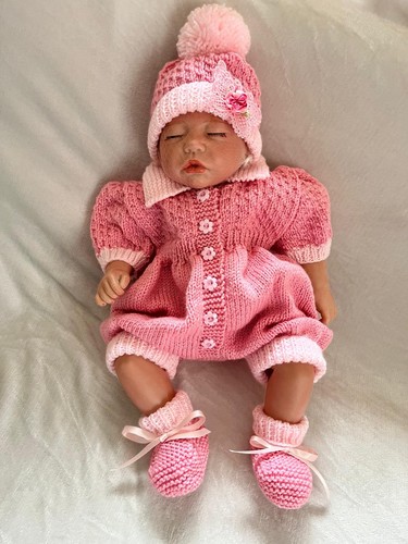 Hand knitted baby girl - hand-knitted, girl’s