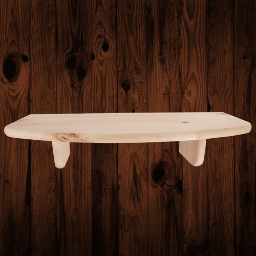 Wooden floating shelf 45cm - wooden,
