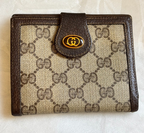 Gucci vintage bifold wallet - gucci,