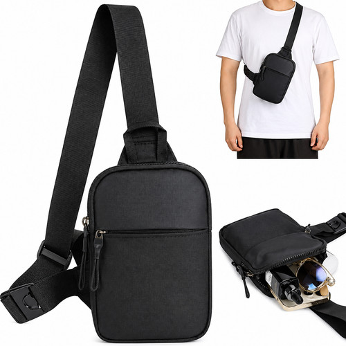 Men women sling bag chest - men,