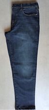 ex LANDS' END Men's Denim TRADITIONAL FIT Vintage Wash Stretch Jeans 46" WAIST