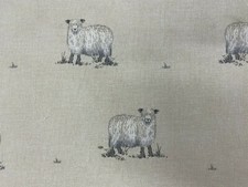 Highland Sheep Beige Cotton