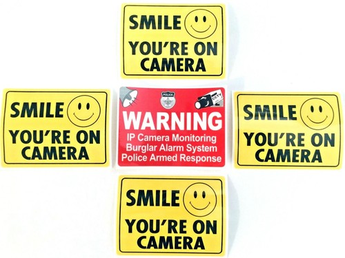 Smile security cameras use - smile,