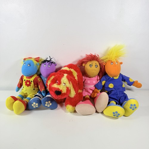 Full set tweenies soft toys - full,