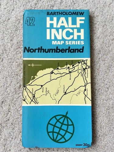 Bartholomew map northumberland - bartholomew,