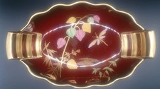 Carlton Ware, Rouge Royale, Dragonfly, Waterlily, 2 Handle, Dish