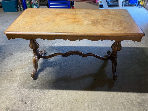 Hardwood side table used - hardwood,