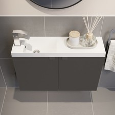 Bathroom 800mm Slim Wash Basin