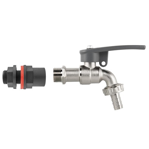 Water butt tap - water, 1/2″