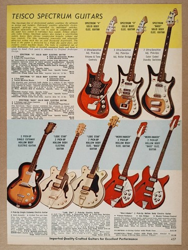 Teisco spectrum hollow - spectrum, body