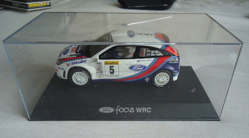 Scalextric slot car with - car, case