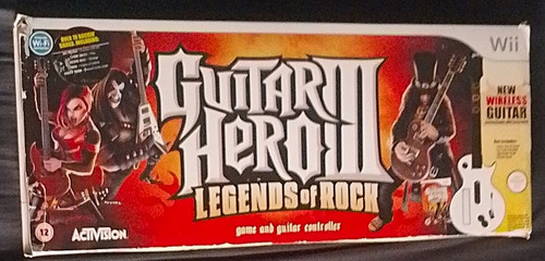 Wii guitar hero - hero, 3