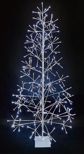 Led birch twig tree snow - birch,