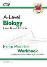 New A-Level Biology for 2018: OCR A Year 1 & 2 Exam Practice Workbook - inclu.