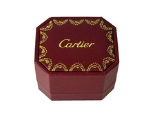 Red Small Empty Jewellery Packaging Ring Box For Cartier Ring 