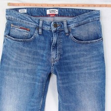 Mens Tommy Hilfiger RYAN Stretch Straight Blue Jeans W31 W32 L32