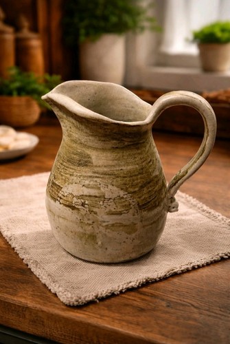 Vintage signed studio pottery - signed,