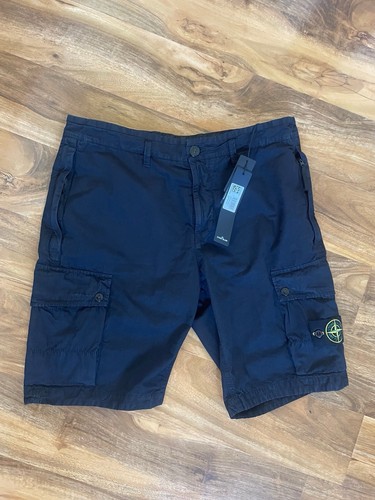 W34 navy blue - navy, stone