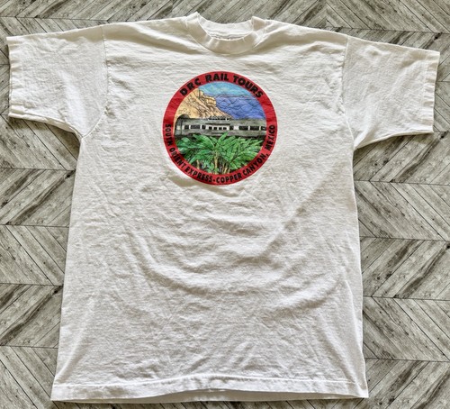 Vtg train shirt mens xl - vtg,