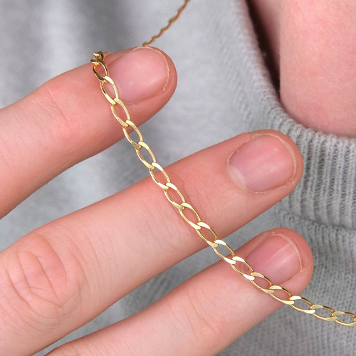 9ct yellow gold 6mm solid - yellow, 2.6mm