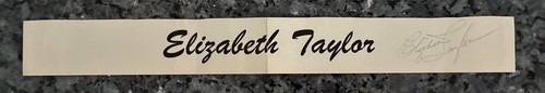 Elizabeth tayor vintage hand - elizabeth,